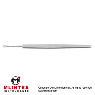 Gill Corneal Knife Curved Cutting Edge - Straight Stainless Steel, 12.5 cm - 5" Gill Corneal Knife Curved Cutting Edge - Straight Stainless Steel, 12.5 cm - 5"